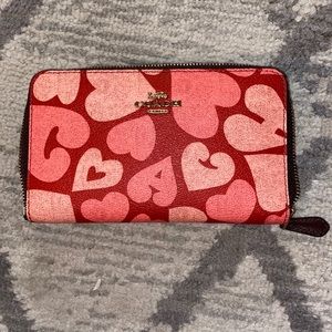 Coach Medium Zip Around Wallet